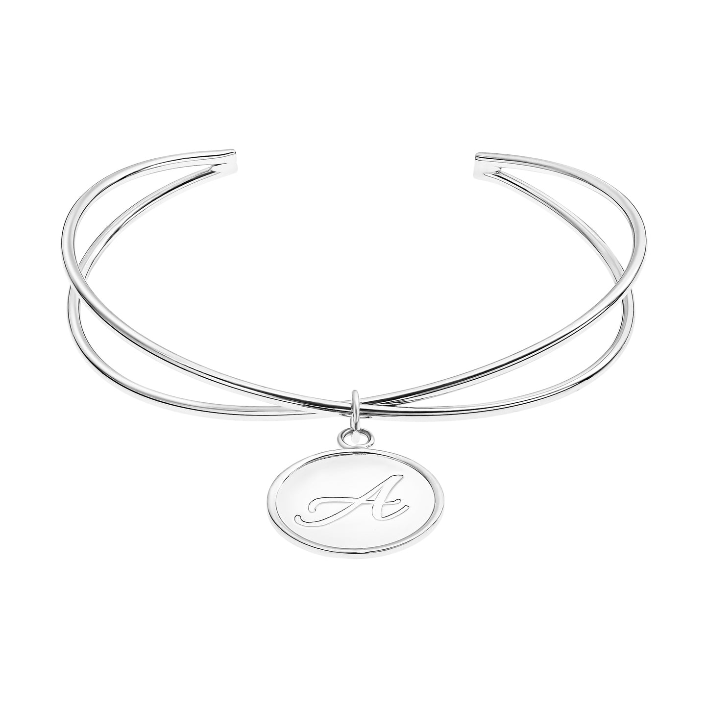 Infinity Initial Bracelet