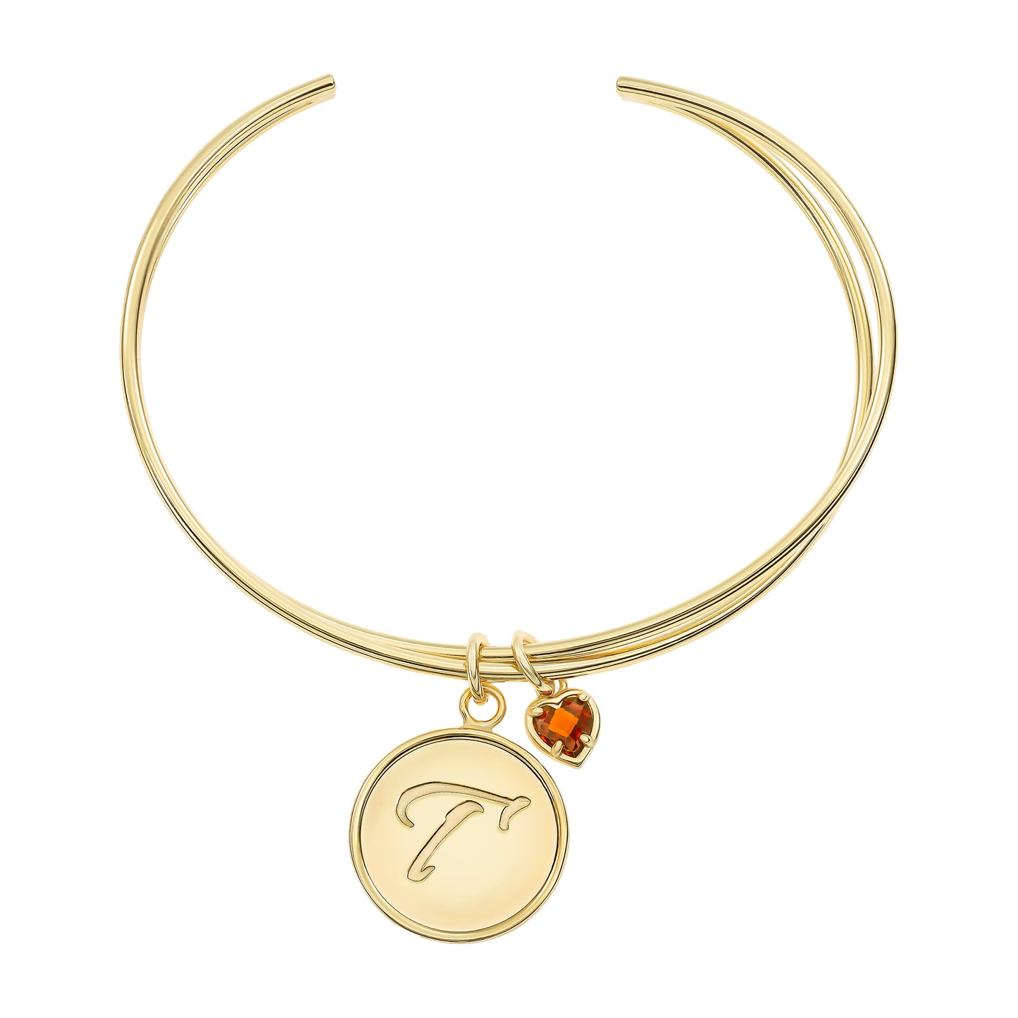 Infinity Initial Bracelet