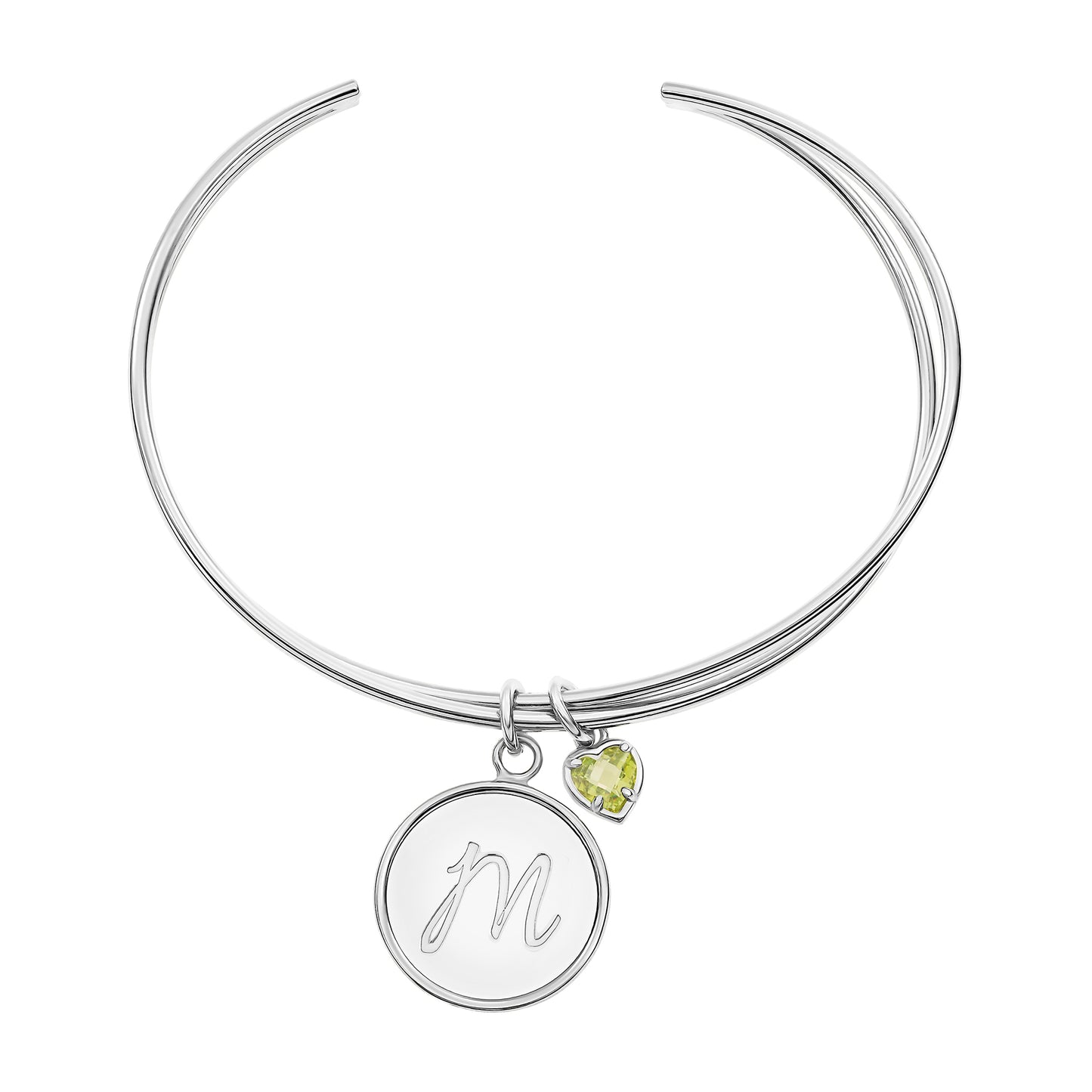 Infinity Initial Bracelet