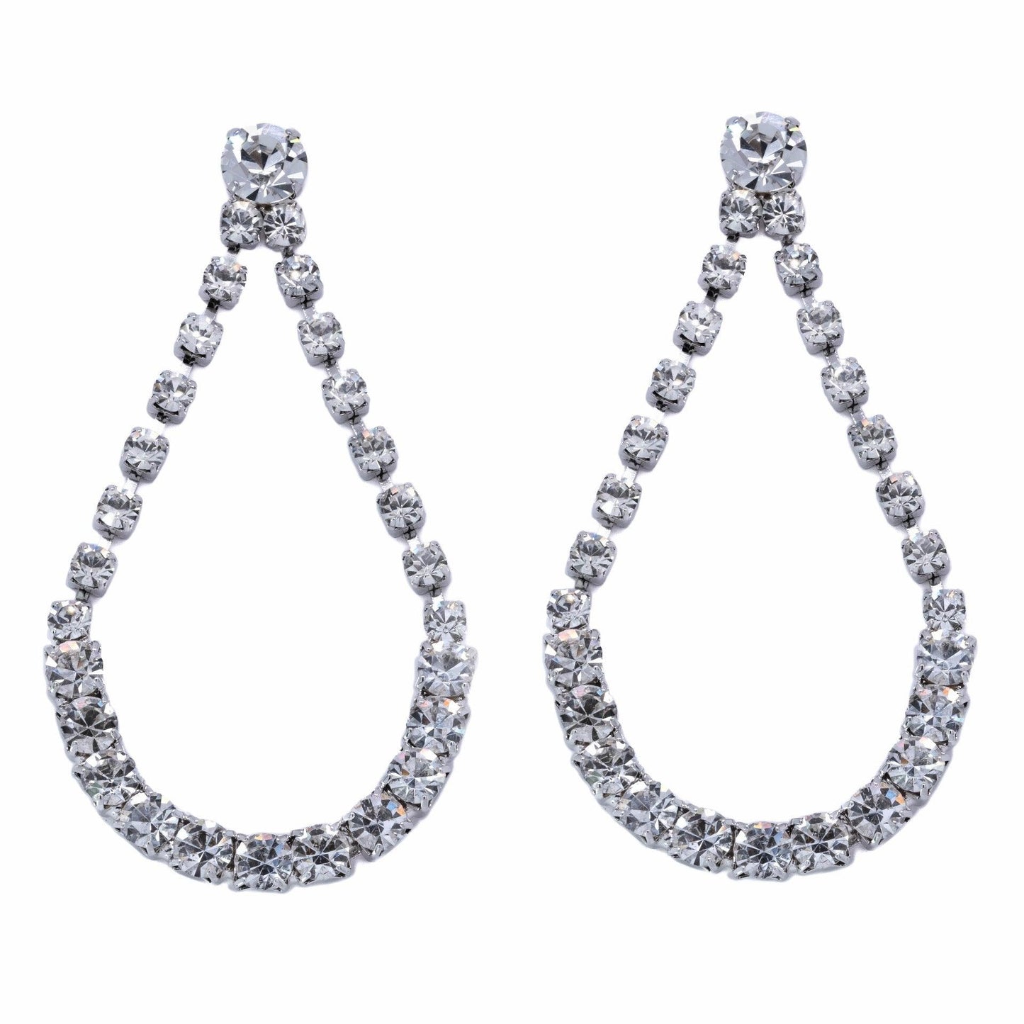 Teardrop Silhouette Earrings - Findings & Connections