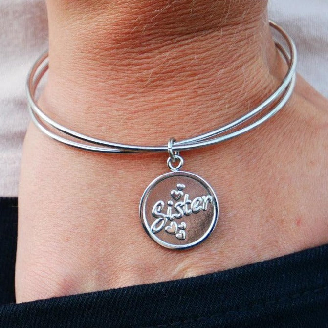 Meaningful Jewelry For Sisters TWO Big Sister Little Sister Name