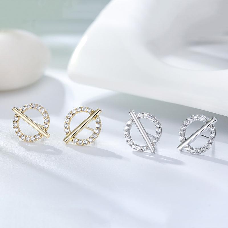 Bar Stud Earrings - Findings & Connections