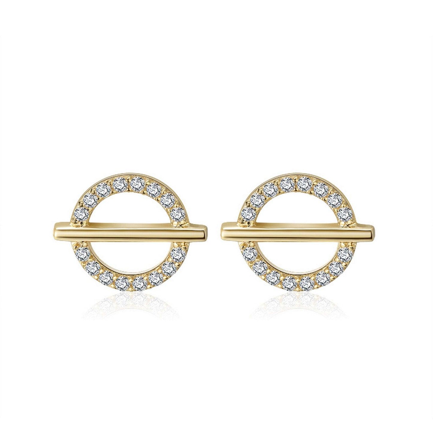 Bar Stud Earrings - Findings & Connections