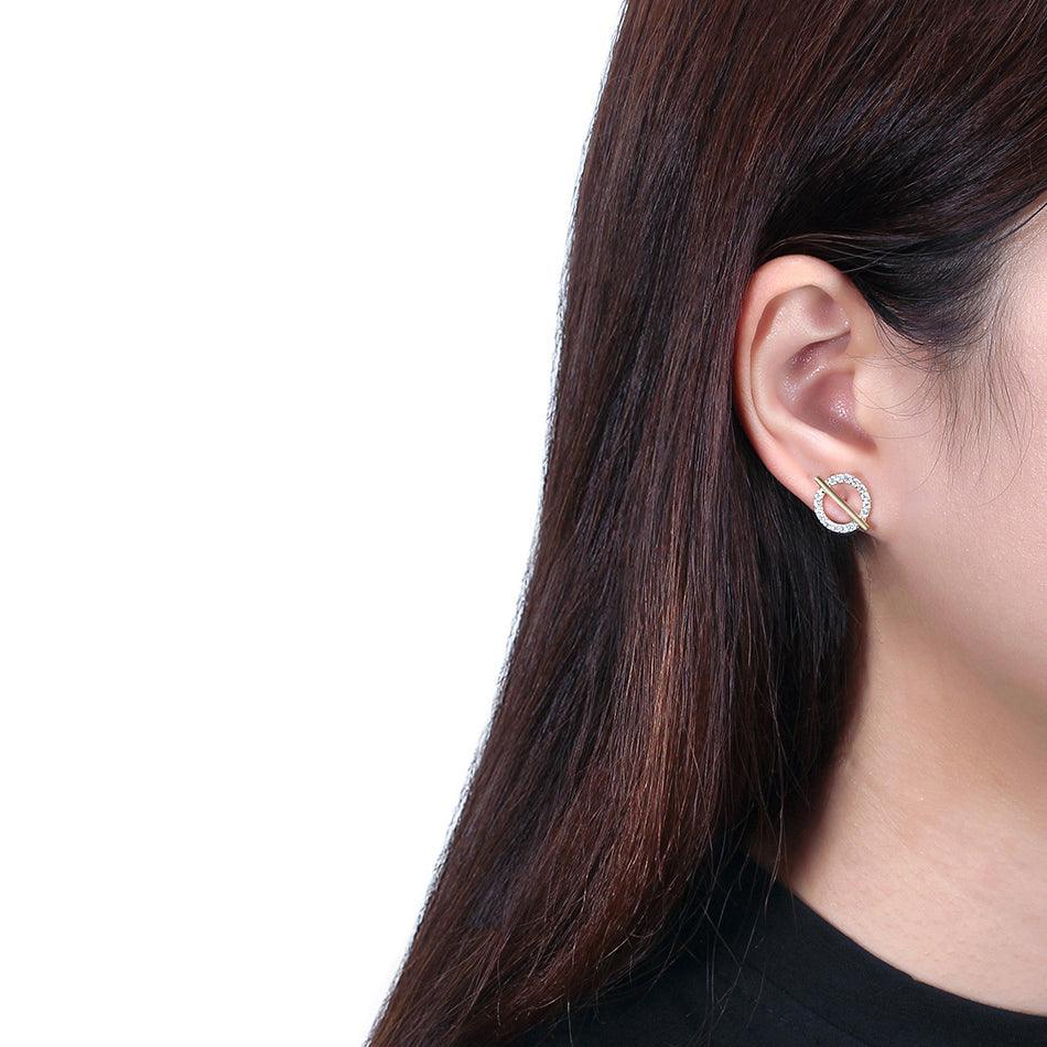 Bar Stud Earrings - Findings & Connections