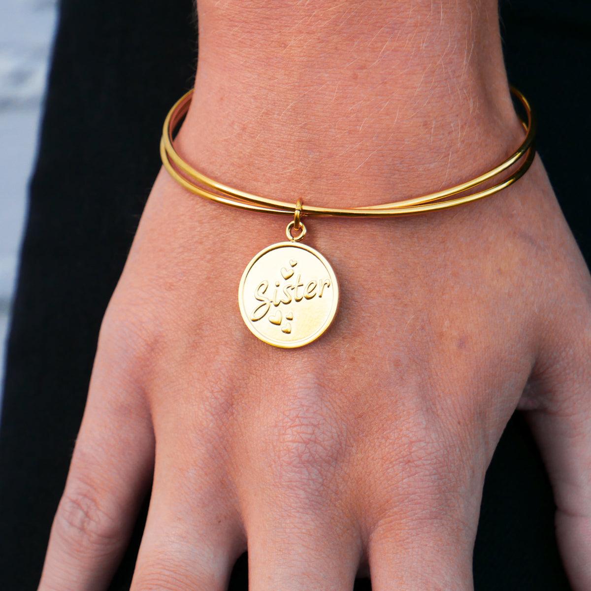 Sister Infinity Bracelet - Findings & Connections