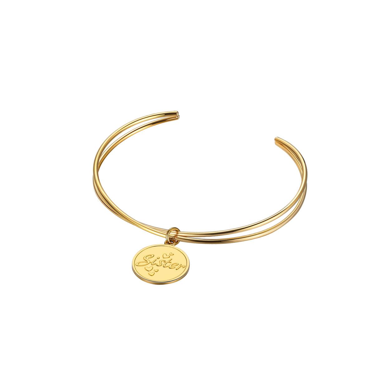 Sister Infinity Bracelet - Findings & Connections