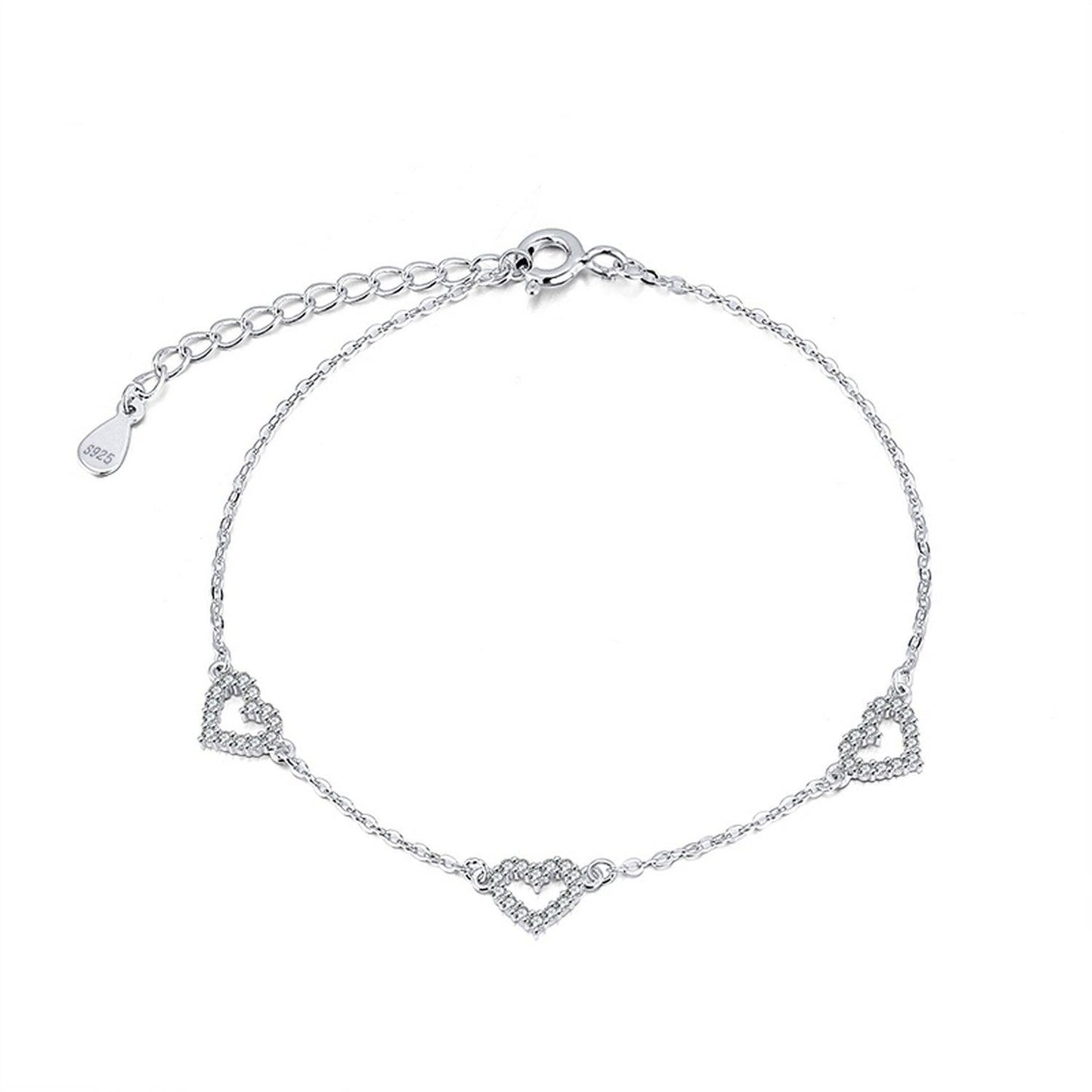 Sparkle Heart Bracelet - Findings & Connections