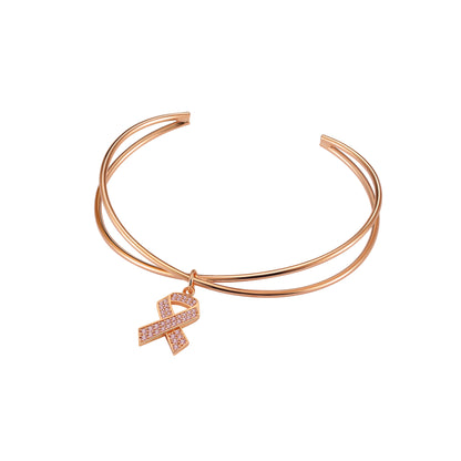 Pink Ribbon Bracelet