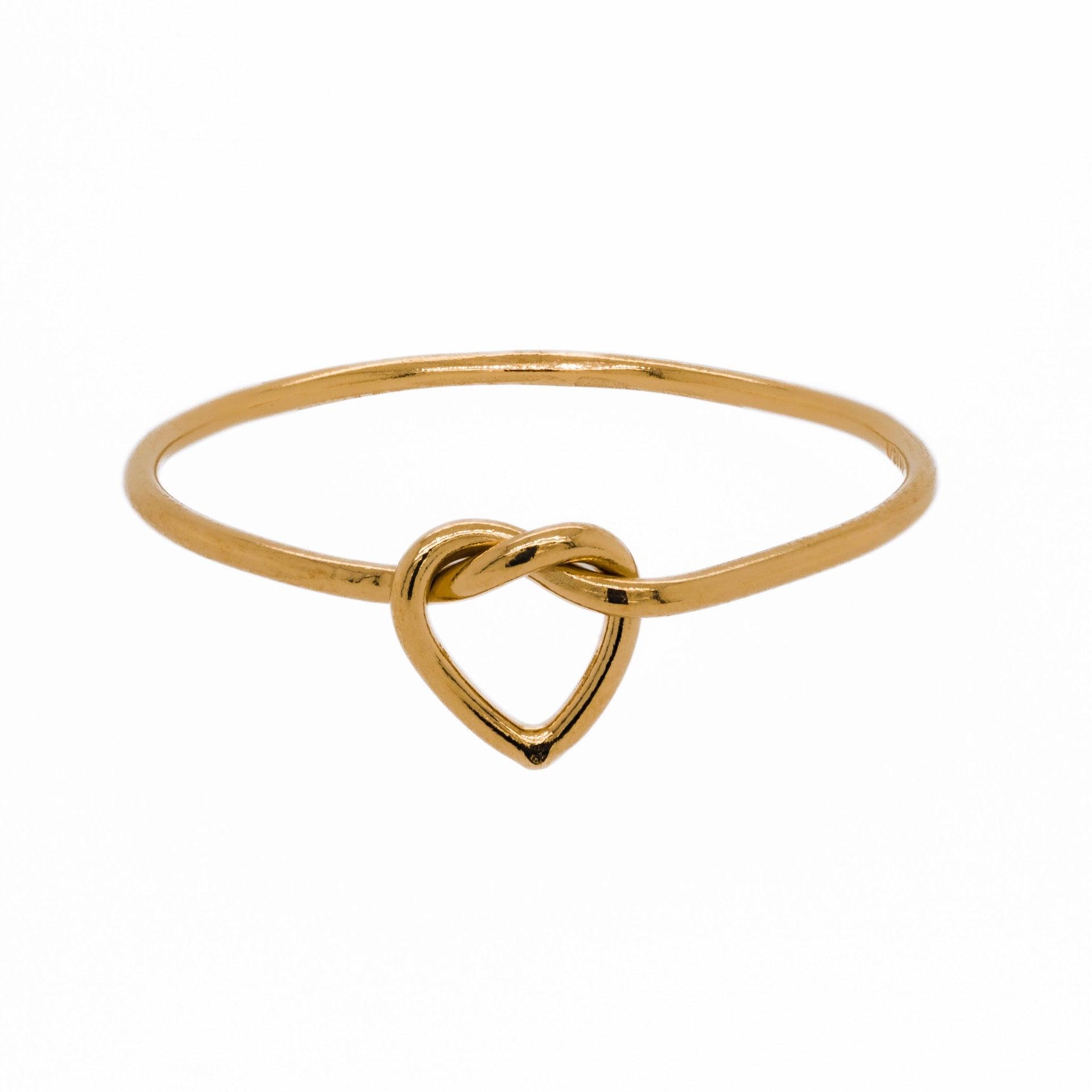 Heart Love-knot Ring - Findings & Connections