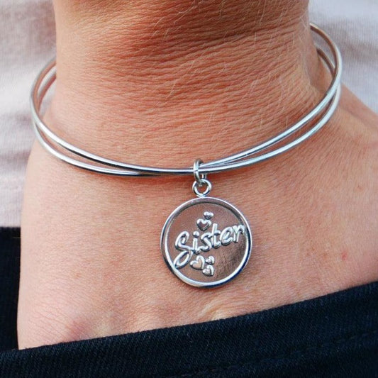 Sister Infinity Bracelet - Findings & Connections